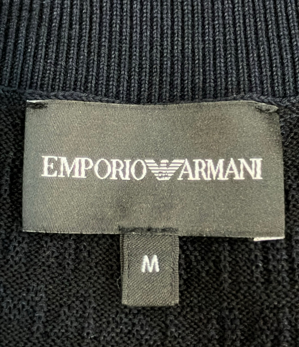 Emporio Armani 半袖ニット メンズ SIZE M エンポリオ・アルマーニ