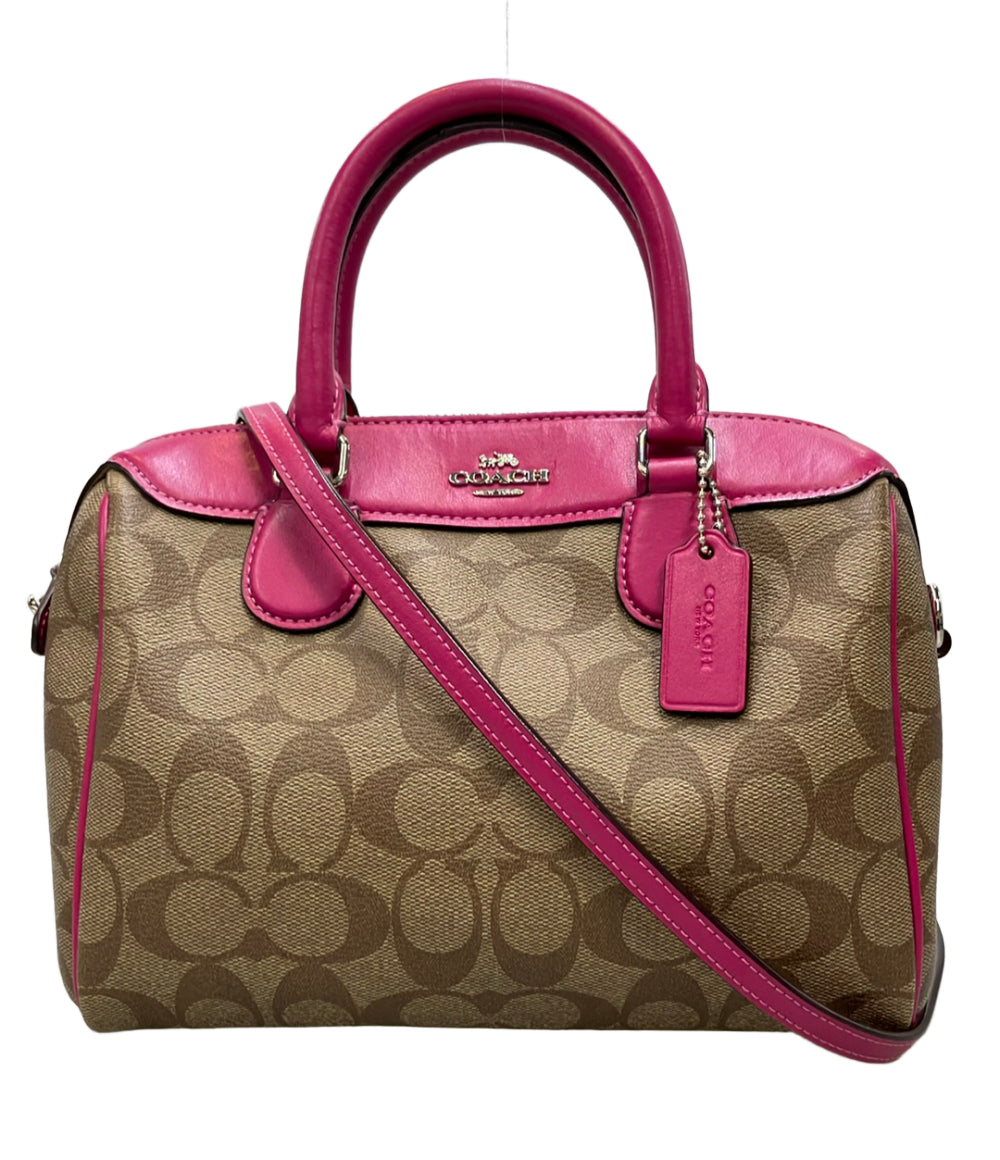 COACH 2WAYハンドバッグ ショルダーバッグ シグネチャー F32203 レディース コーチ