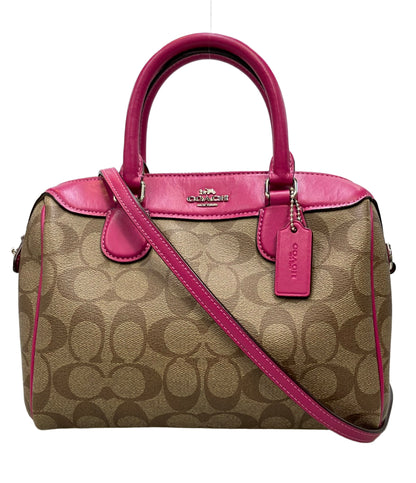 COACH 2WAYハンドバッグ ショルダーバッグ シグネチャー F32203 レディース コーチ