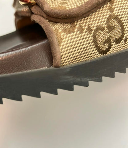 GUCCI サンダル GGキャンバス レディース SIZE 36.5 (M) グッチ