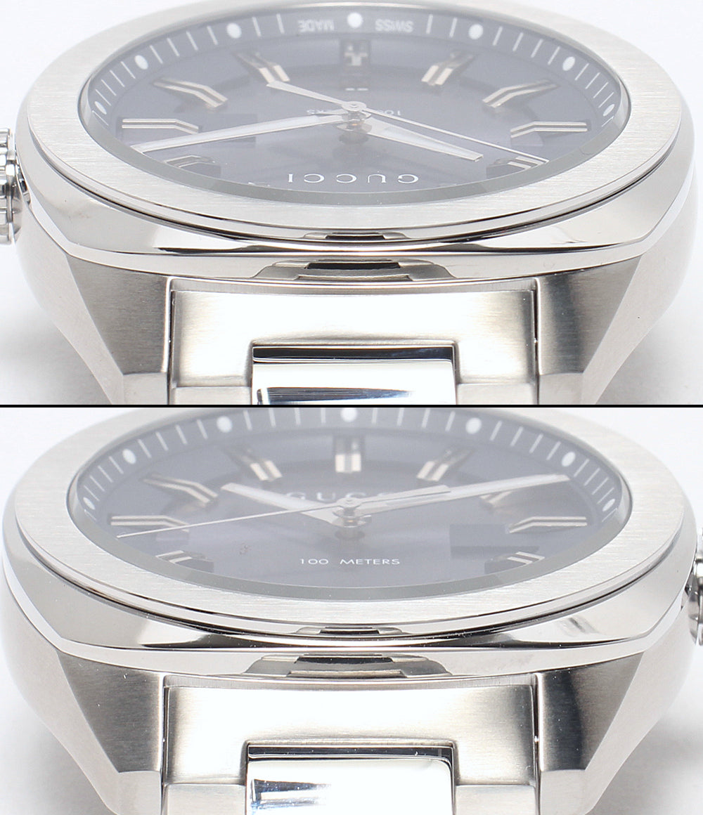 美品 GUCCI 腕時計 GG2570 クオーツ YA142303 メンズ グッチ