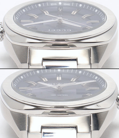 美品 GUCCI 腕時計 GG2570 クオーツ YA142303 メンズ グッチ