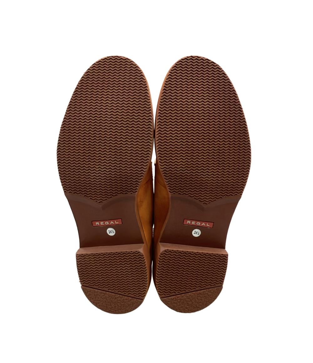美品 REGAL プレーントゥシューズ スエード メンズ SIZE 24 1/2 (24.5cm) リーガル