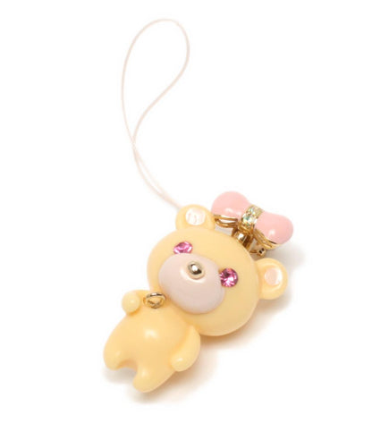 美品 Samantha Thavasa petit Choice バッグチャーム ストラップ ベアモチーフ セット レディース サマンサタバサプチチョイス