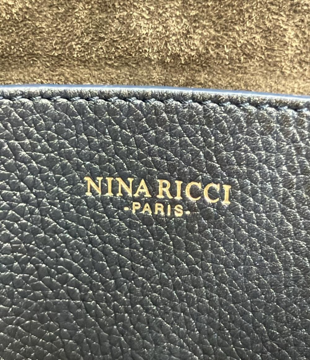 NINA RICCI トートバッグ ハンドバッグ レザー IRRISOR S レディース