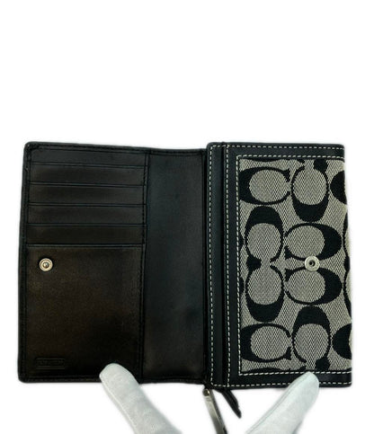 COACH 二つ折り財布 シグネチャー レディース コーチ