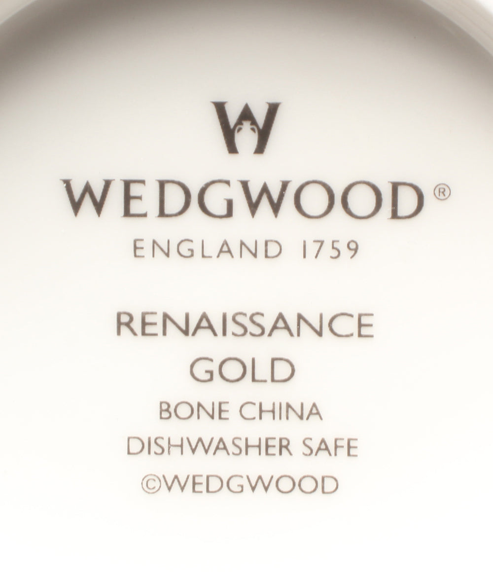 美品 WEDGWOOD マグカップ 2点セット ペア ルネッサンス ゴールド ウェッジウッド