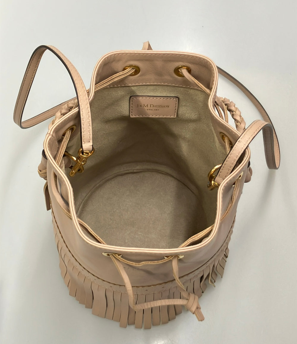 J&M Davidson ハンドバッグ ショルダーバッグ 2WAY 斜め掛け フリンジ レザー レディース ジェイアンドエムデヴィッドソン