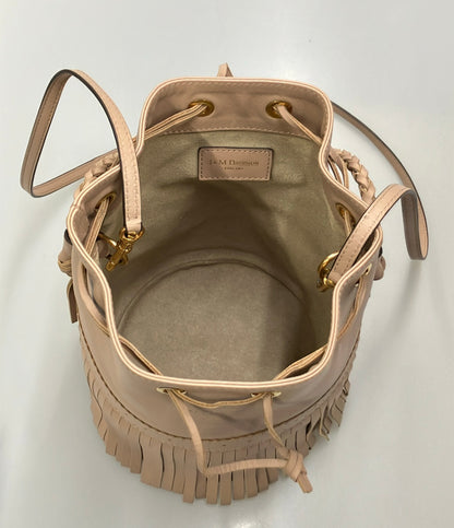 J&M Davidson ハンドバッグ ショルダーバッグ 2WAY 斜め掛け フリンジ レザー レディース ジェイアンドエムデヴィッドソン