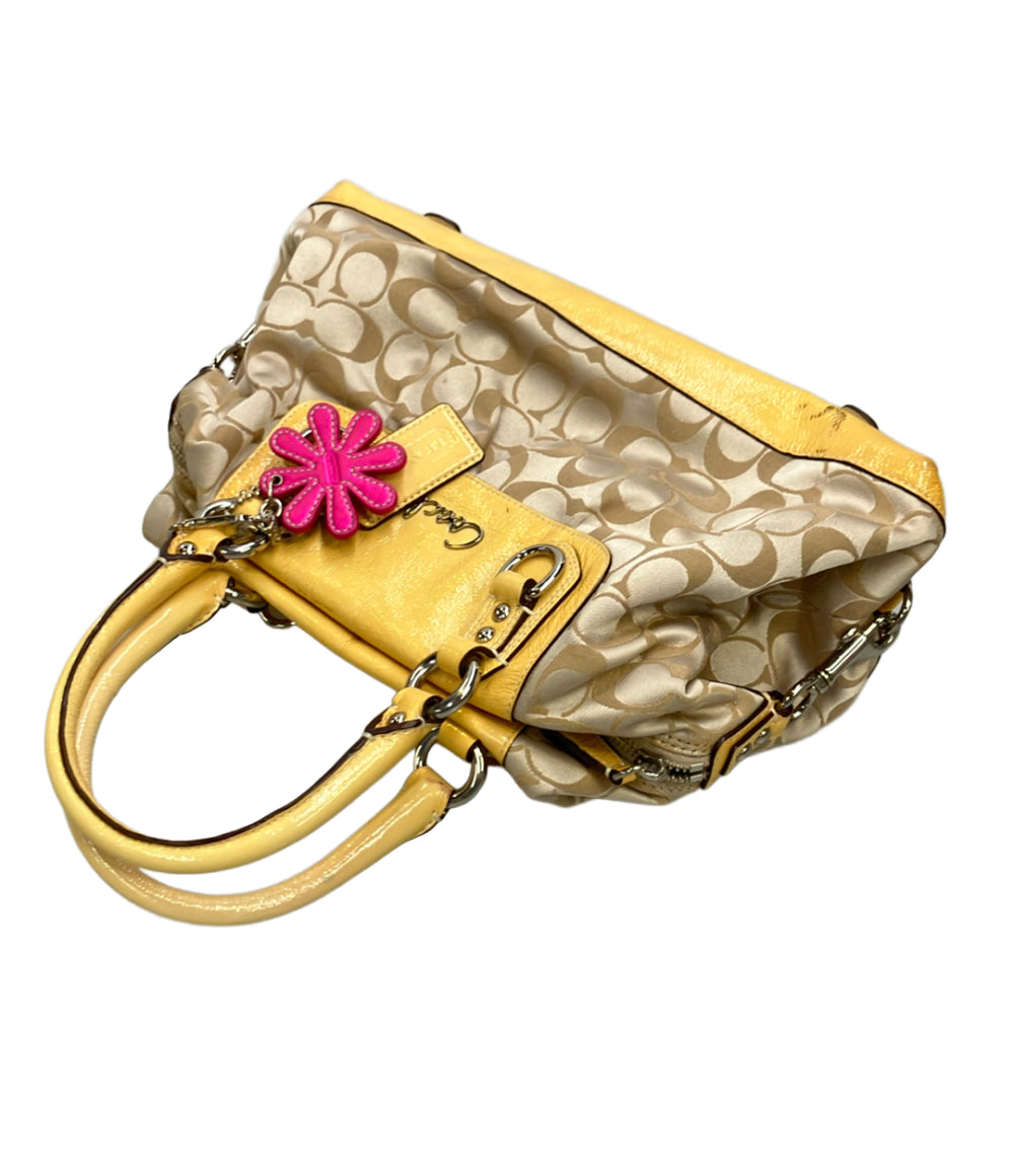 COACH 2WAY ハンドバッグ ショルダーバッグ 肩掛け シグネチャー F15443 レディース コーチ