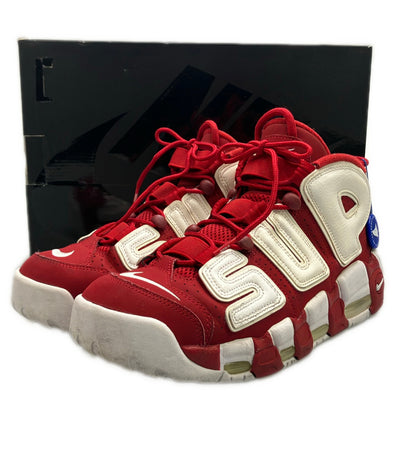 NIKE ミドルカットスニーカー × Supreme エア モア アップテンポ 902290-600 メンズ SIZE 27.5 ナイキ