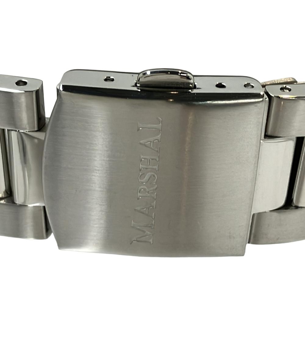 美品 MARSHAL 腕時計 クオーツ MRZ010-MS メンズ マーシャル