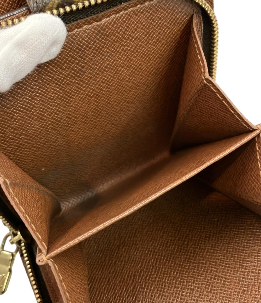 ルイ・ヴィトン 二つ折り財布 コンパクトジップ モノグラム M61667 レディース LOUIS VUITTON