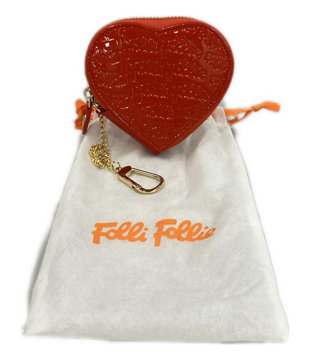 フォリフォリ コインケース カラビナ付き レディース Folli Follie