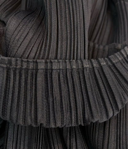 PLEATS PLEASE 長袖 カーディガン レディース SIZE 2 プリーツ プリーズ