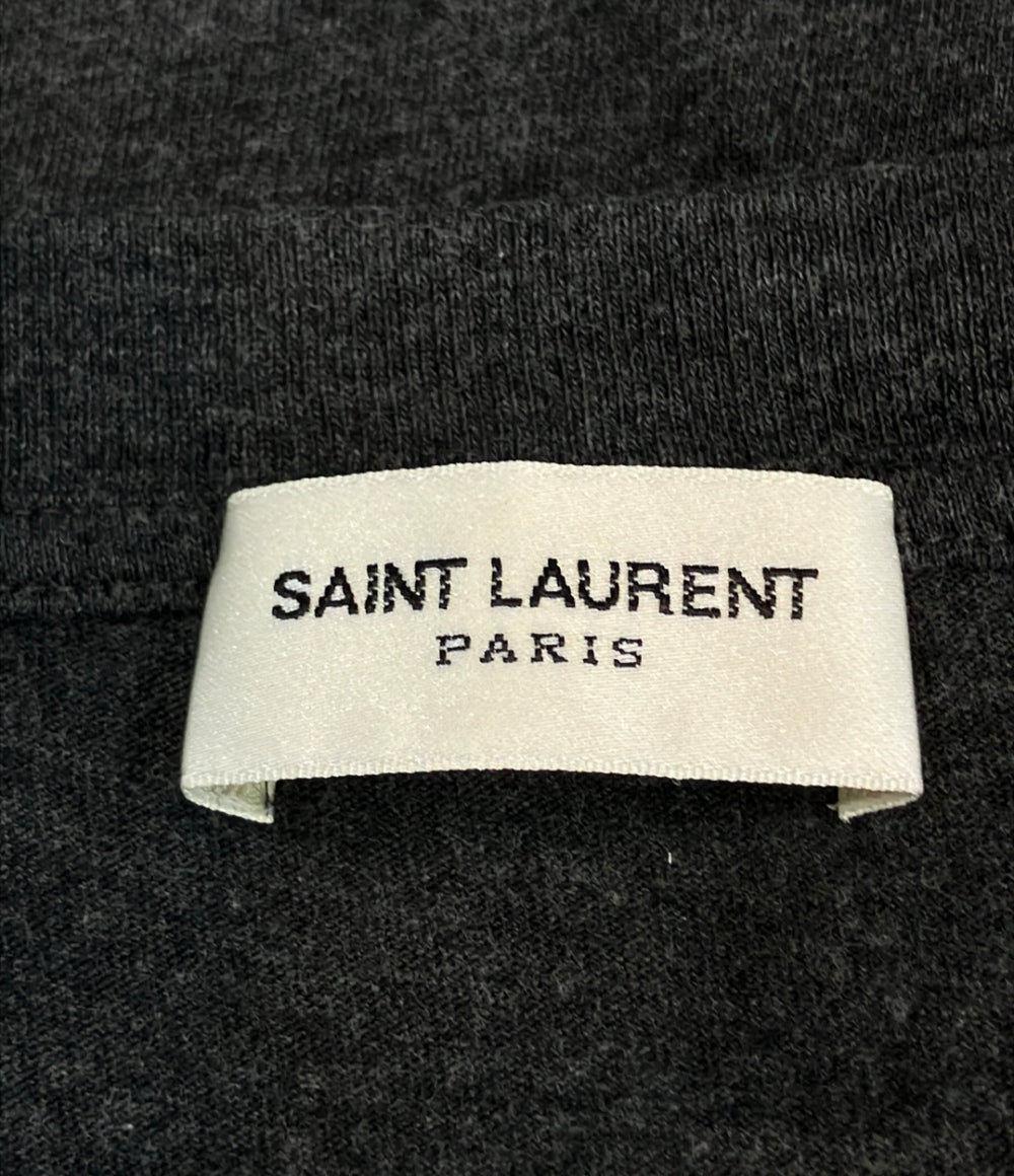 美品 SAINT LAURENT 半袖Tシャツ SL メンズ SIZE S サンローラン