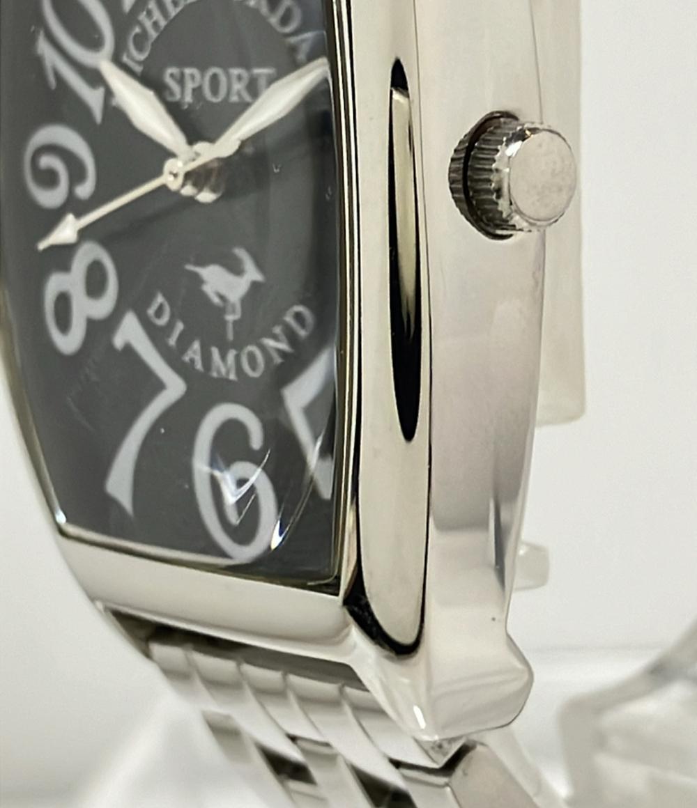 MICHEL JURDAIN 腕時計 クオーツ ブラック SG-1000 メンズ ミッシェル