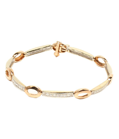 美品 ブレスレット K18 ダイヤ 1.00ct レディース