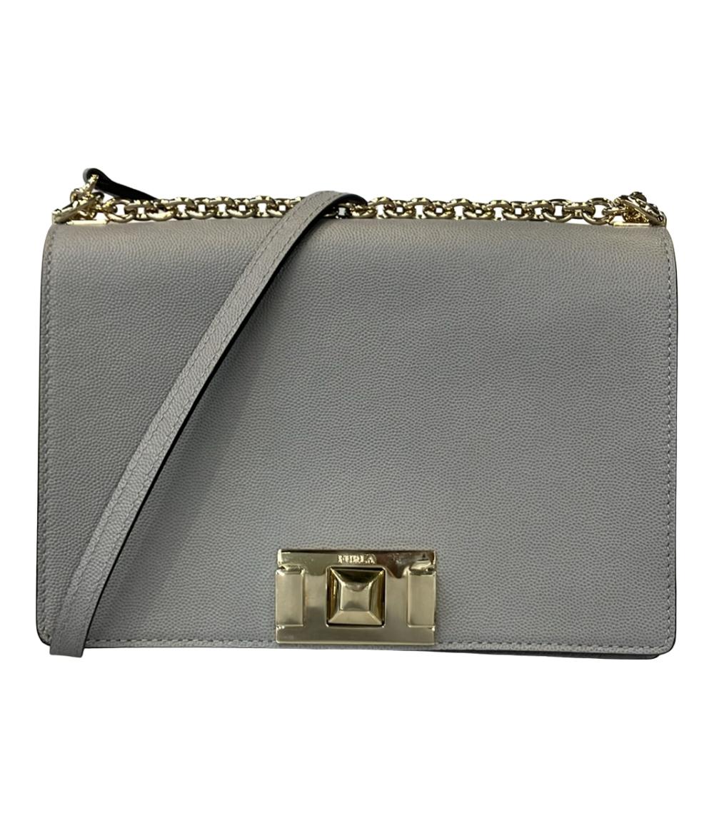 美品 フルラ ショルダーバッグ ミミ クロスボディ チェーン 1007406 レディース Furla