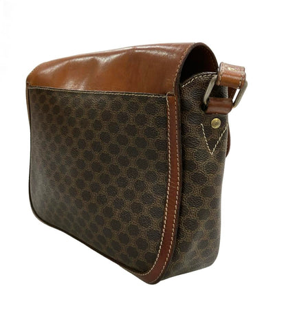 セリーヌ ショルダーバッグ 斜め掛け マカダム柄 レディース CELINE