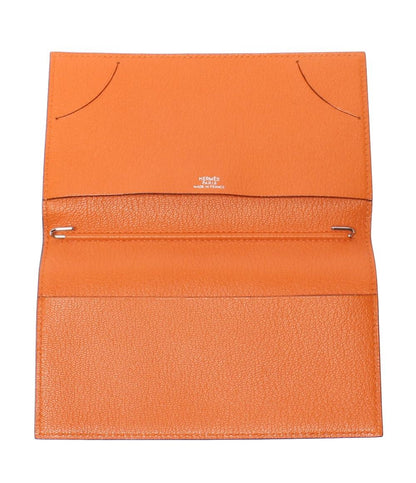 エルメス 手帳カバー □J刻印 シルバー金具 アジェンダGM ユニセックス HERMES