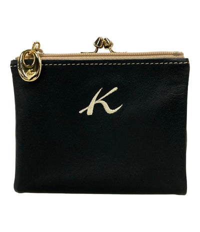 Kitamura2 二つ折り財布 がま口 牛革 レディース キタムラ2