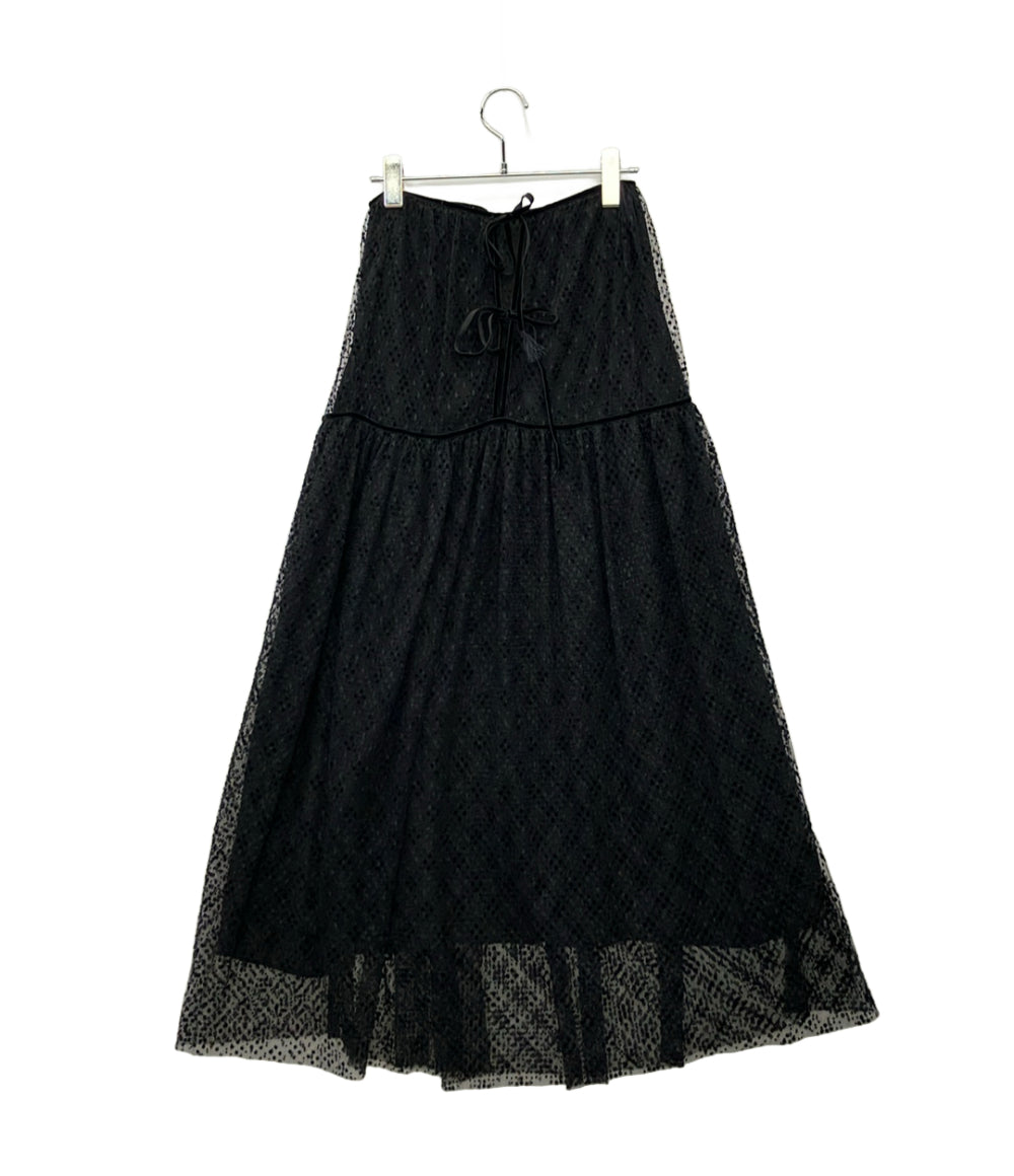 CECILIE BAHNSEN ドットチュールスカート レディース SIZE 6 (M) セシリーバンセン