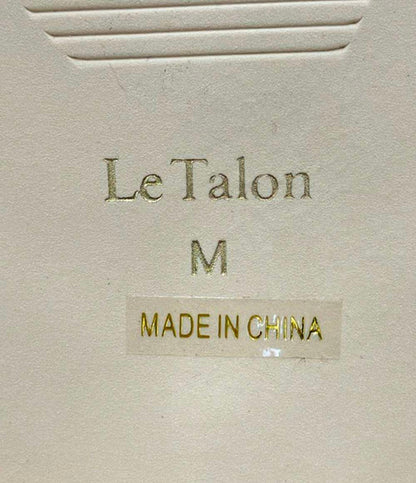 ルタロン スクエアトゥサンダル スクエアステッチリボンサンダル レディース SIZE M (M) Le Talon