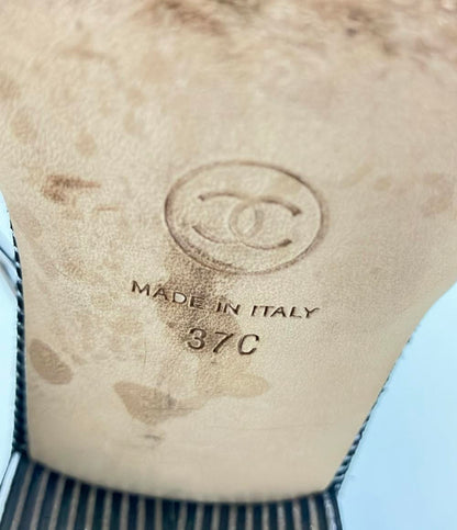 訳あり シャネル ミュールサンダル ココマーク レディース SIZE 37 C (L) CHANEL