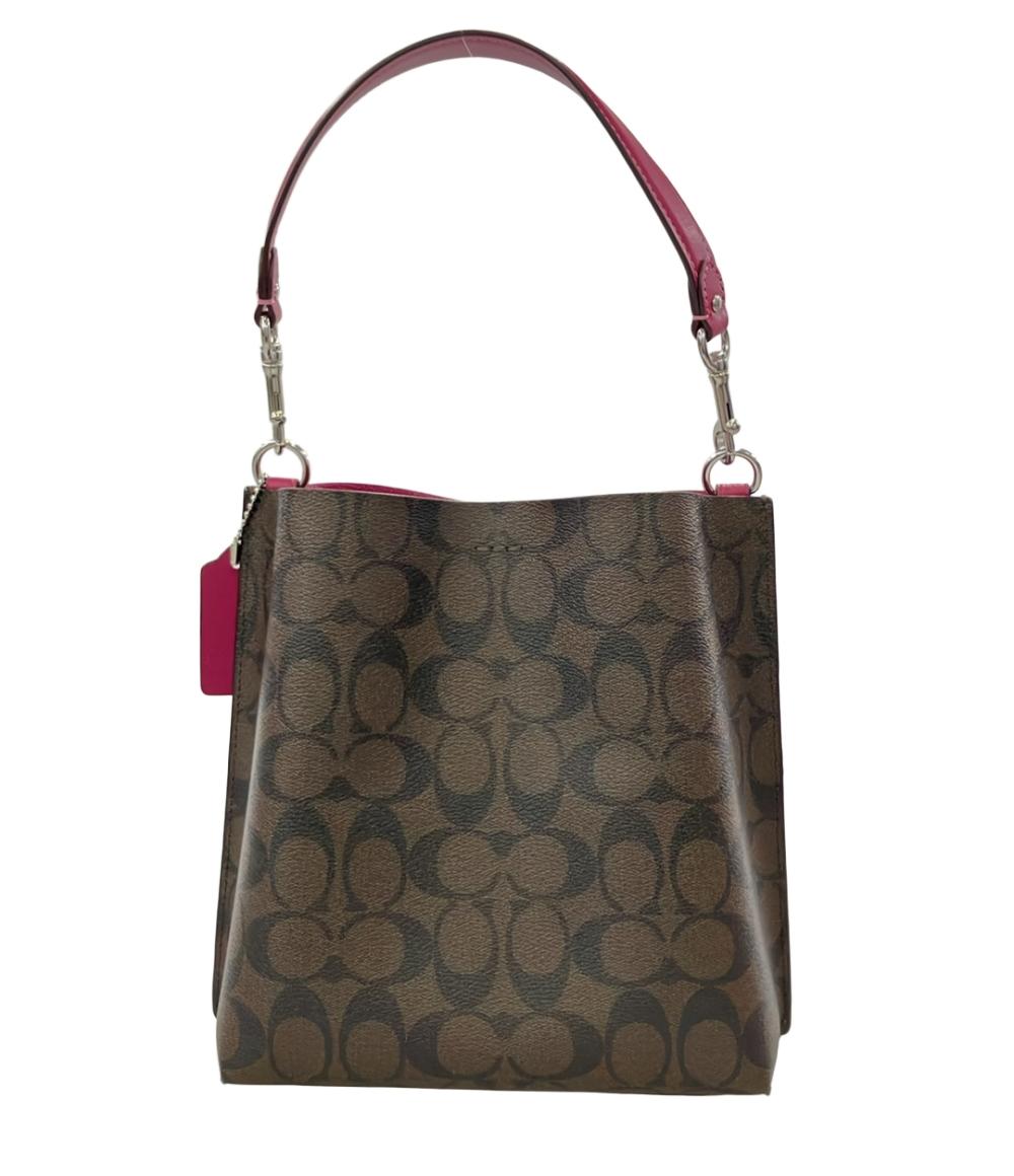 COACH 2WAY ハンドバッグ ショルダーバッグ 斜め掛け シグネチャー CA582 レディース コーチ