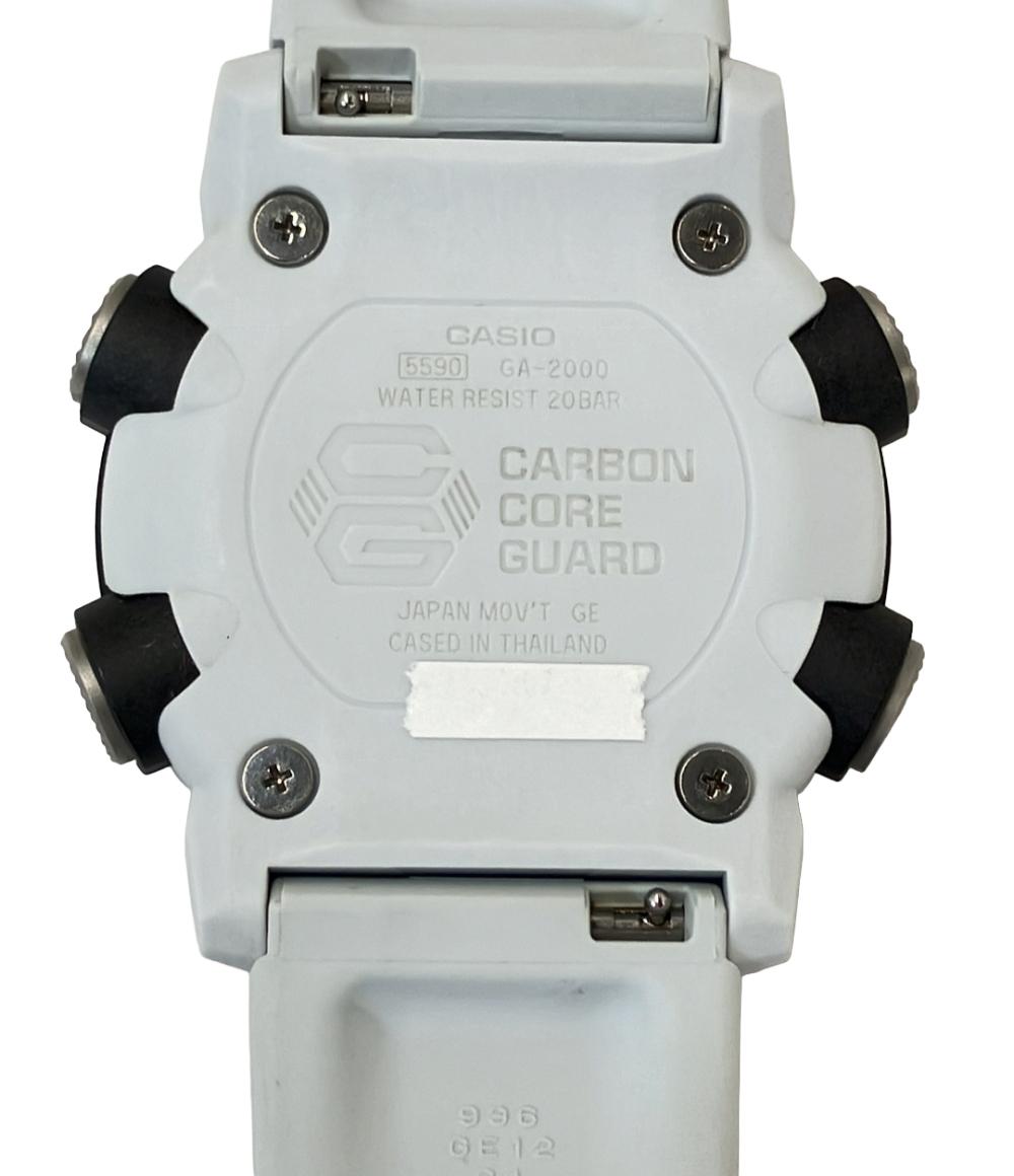カシオ 腕時計 G-SHOCK クオーツ シルバー GA-2000 メンズ CASIO