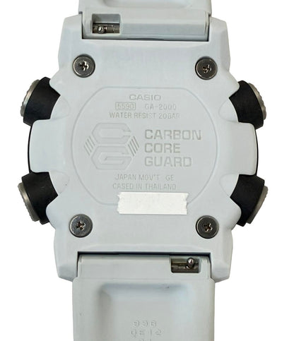 カシオ 腕時計 G-SHOCK クオーツ シルバー GA-2000 メンズ CASIO