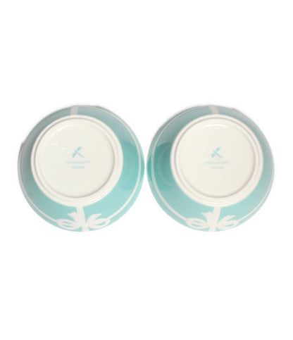 美品 Tiffany & Co. ボウル 皿 2点セット 14cm ブルーボックス ティファニー