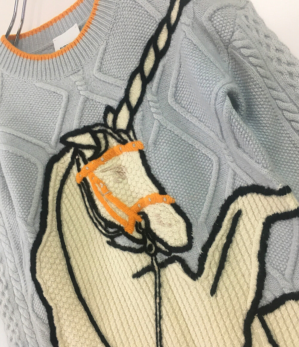 BURBERRY 長袖ニット ホース キッズ SIZE 6Y 116cm バーバリー