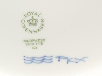美品 Royal Copenhagen プレート 大皿 26cm ブルーパルメッテ ロイヤルコペンハーゲン