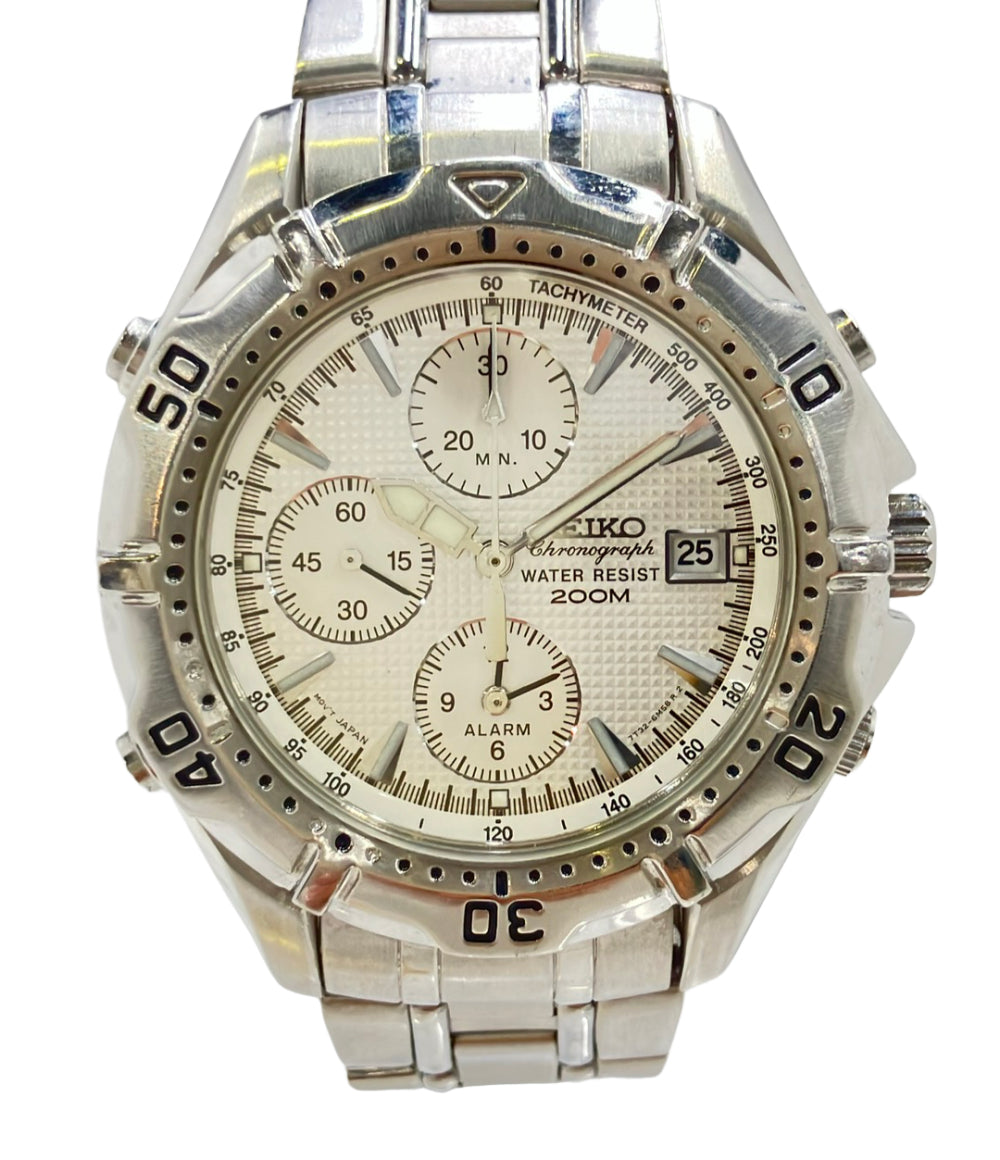 SEIKO 腕時計 クオーツ 7T32-6J40 メンズ セイコー