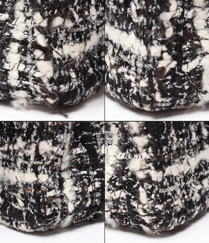 シャネル ショルダーバッグ ハンドバッグ 肩掛け ツイード ダブルチェーン ダブルフラップ シルバー金具 マトラッセ25 レディース CHANEL