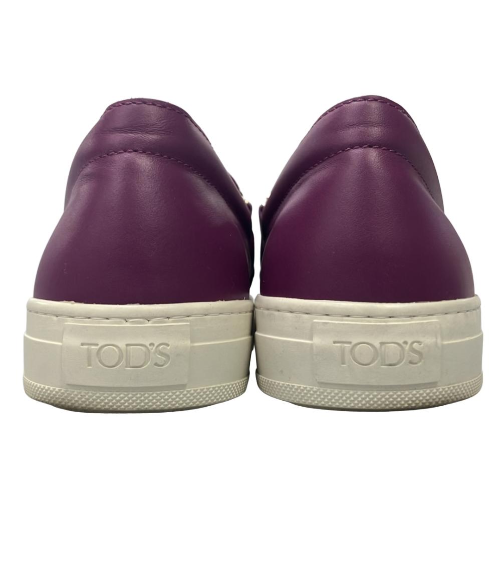 TOD’S スリッポン メタルディテール スリッポン レディース SIZE 36 1/2 トッズ