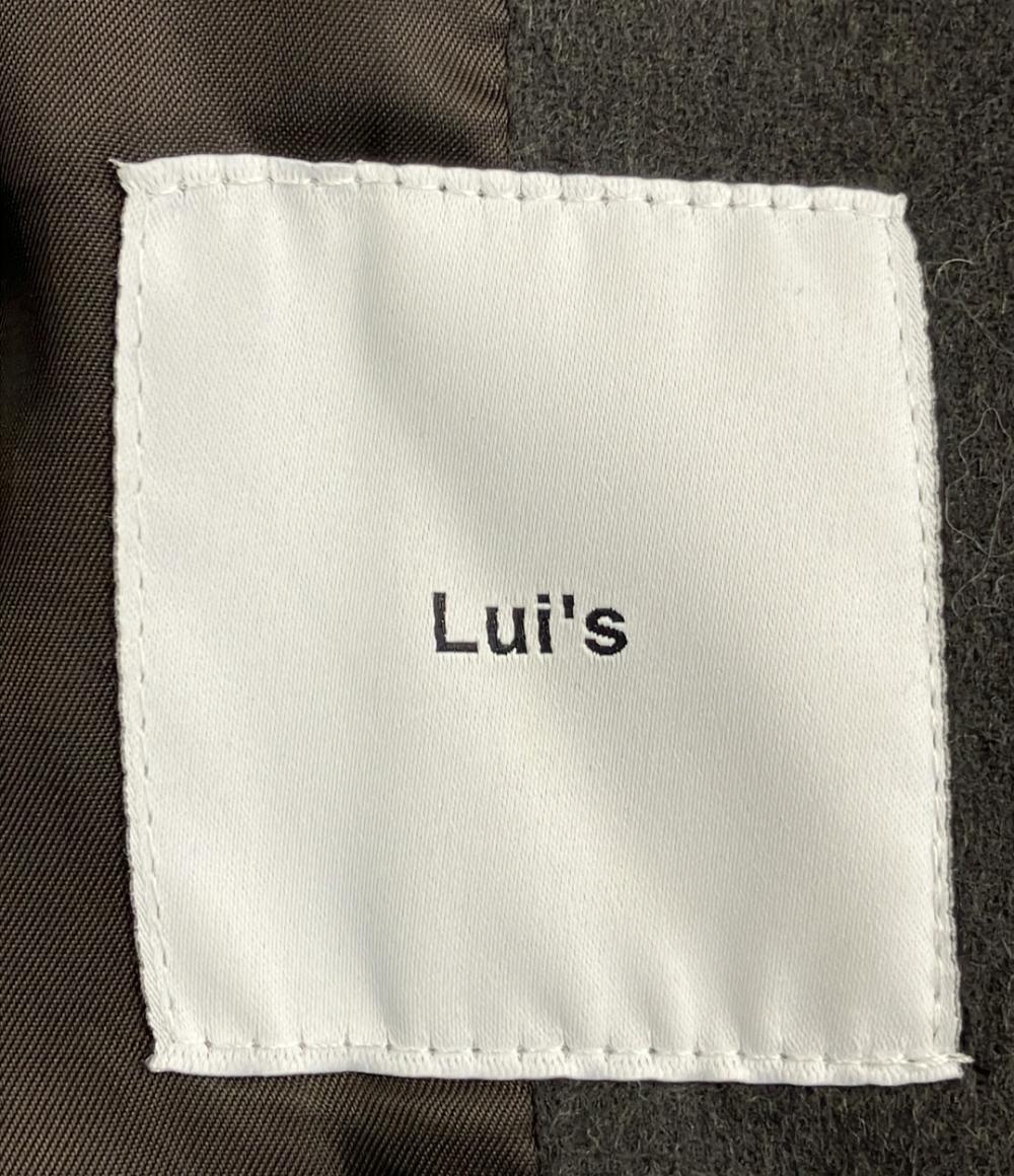 美品 Lui's メルトンオーバーコート LUZ2012408A003 メンズ SIZE S ルイス