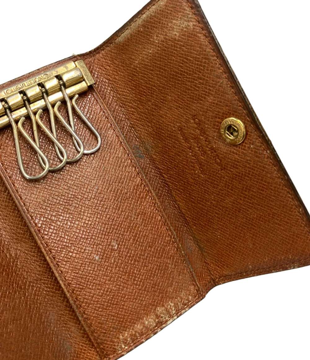 LOUIS VUITTON 4連キーケース ミュルティクレ4 モノグラム M62631 レディース メンズ ルイ・ヴィトン