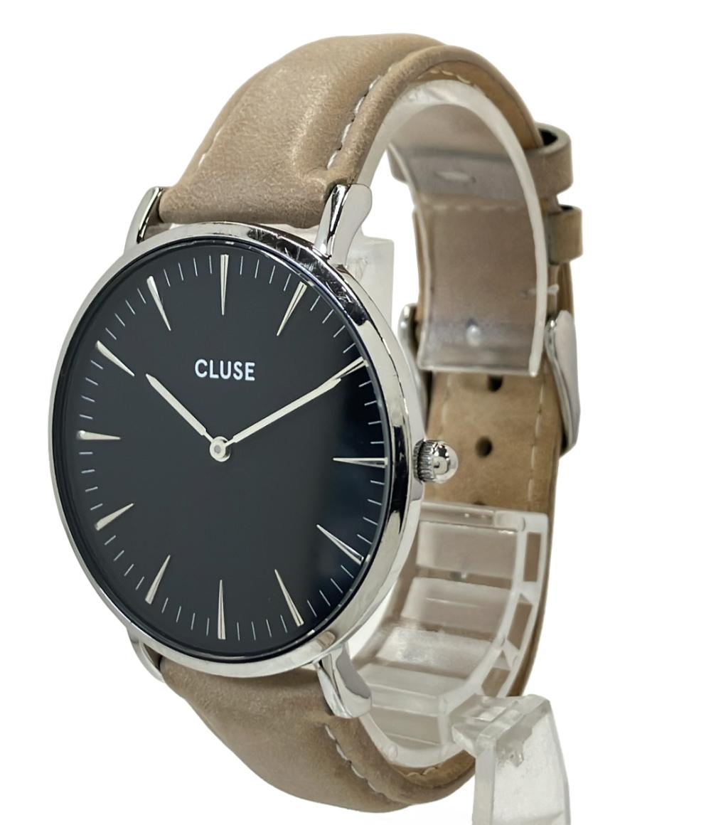 クルース 腕時計 クオーツ ブラック メンズ CLUSE