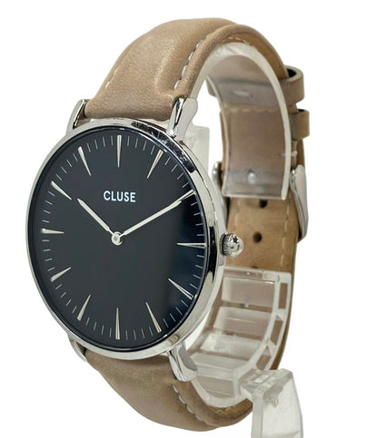 クルース 腕時計 クオーツ ブラック メンズ CLUSE