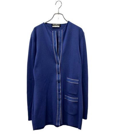Salvatore Ferragamo ロングニットカーディガン 長袖 レディース SIZE M サルヴァトーレフェラガモ