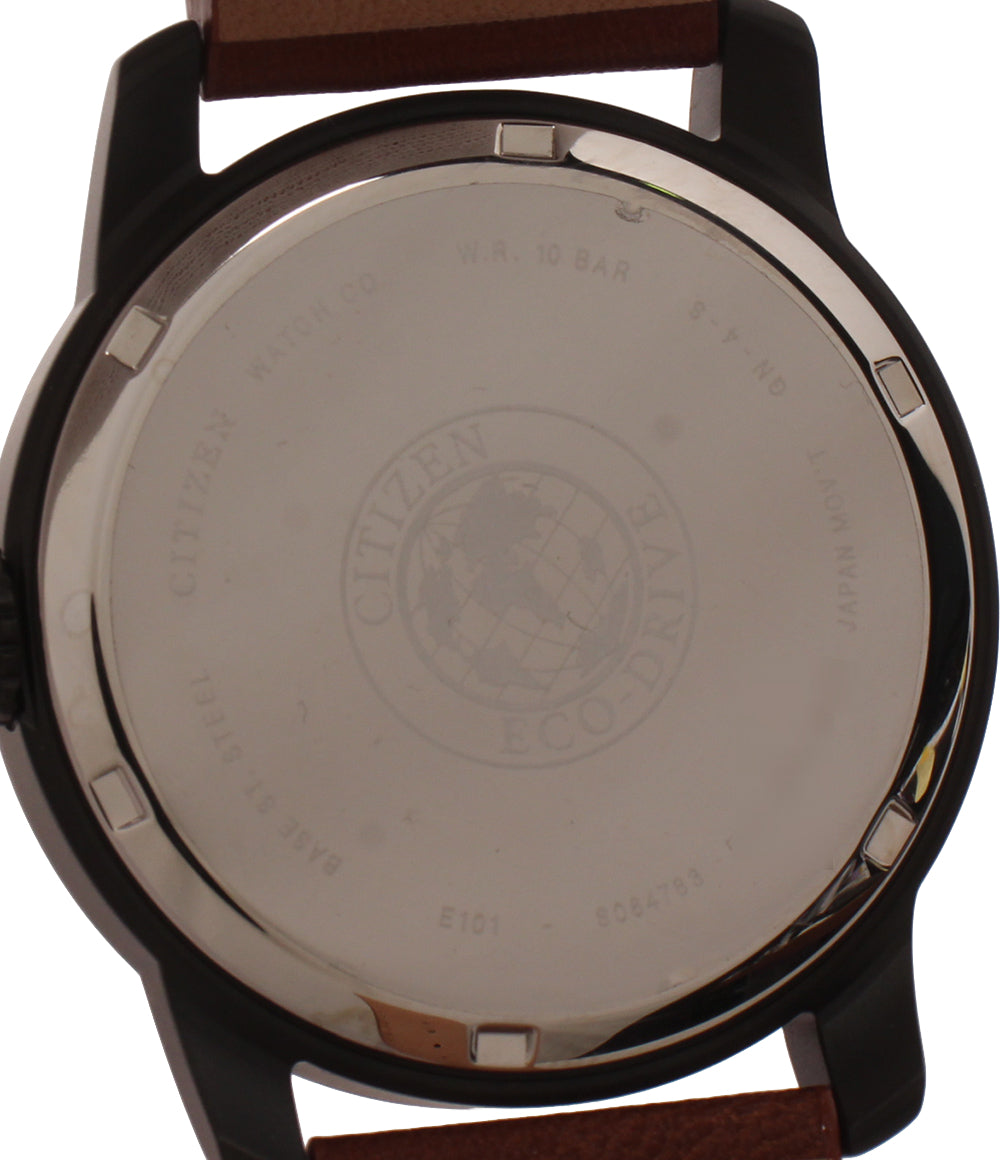 美品 CITIZEN 腕時計 ミリタリー エコドライブ ソーラー ブラック BM84765-26E メンズ シチズン