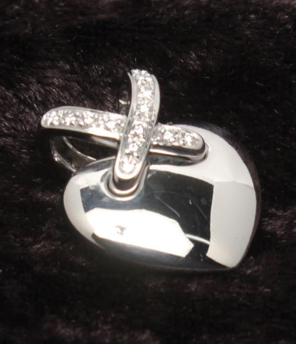 Chaumet ペンダントトップ K18  ダイヤ ハートモチーフ リアン レディース ショーメ
