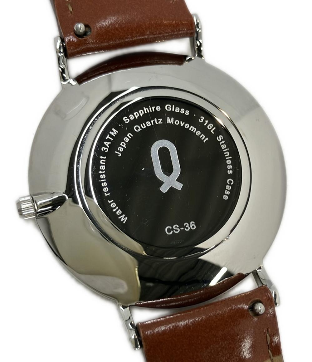 Knot 腕時計 クオーツ ホワイト系 CS-36 メンズ ノット