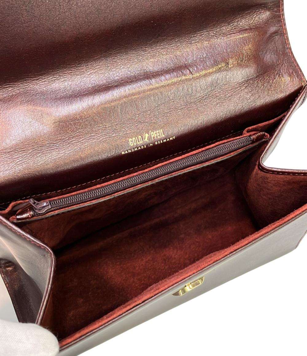 GOLD PFEIL 2way バンドバッグ ショルダーバッグ 斜め掛け レディース ゴールドファイル