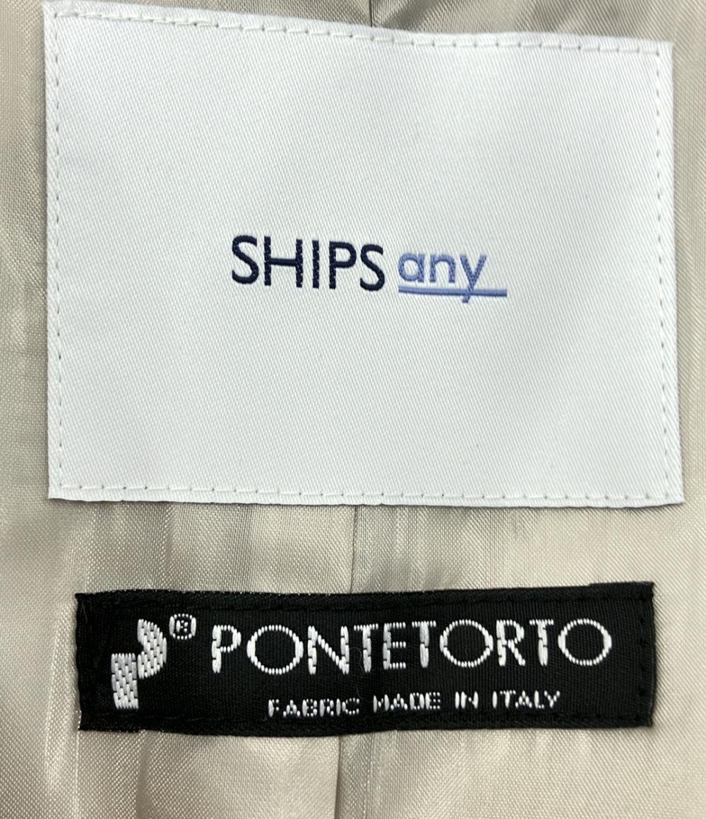 美品 シップスエニィ ウール混ハーフコート アウター ジャケット レディース SIZE 36 (XS) SHIPS any