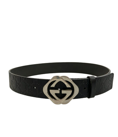 GUCCI ベルト インターロッキングG グッチシマ 182320 525040 メンズ グッチ