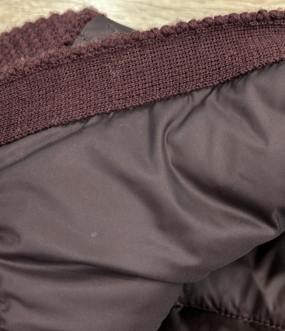 MONCLER ダウンジャケット ニット袖 レディース SIZE S モンクレール